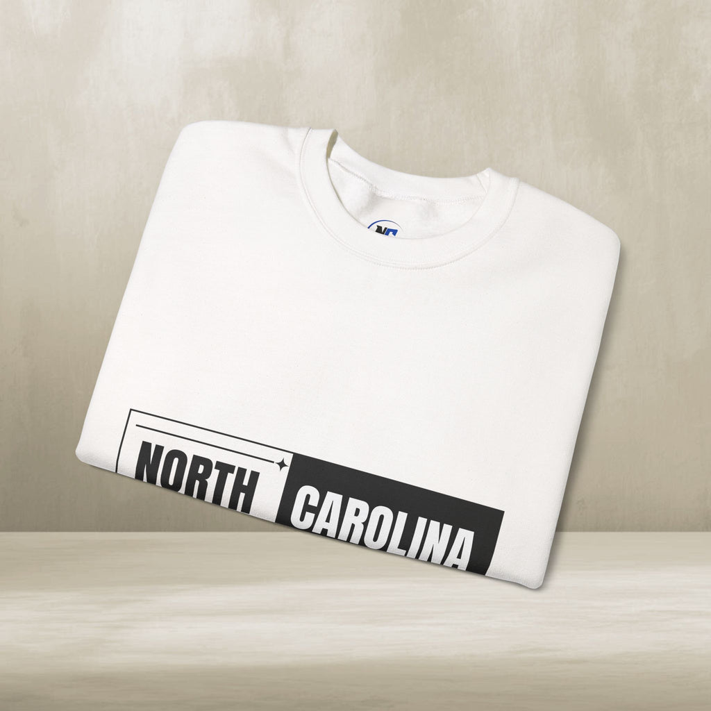 North Carolina Block Crewneck Sweatshirt