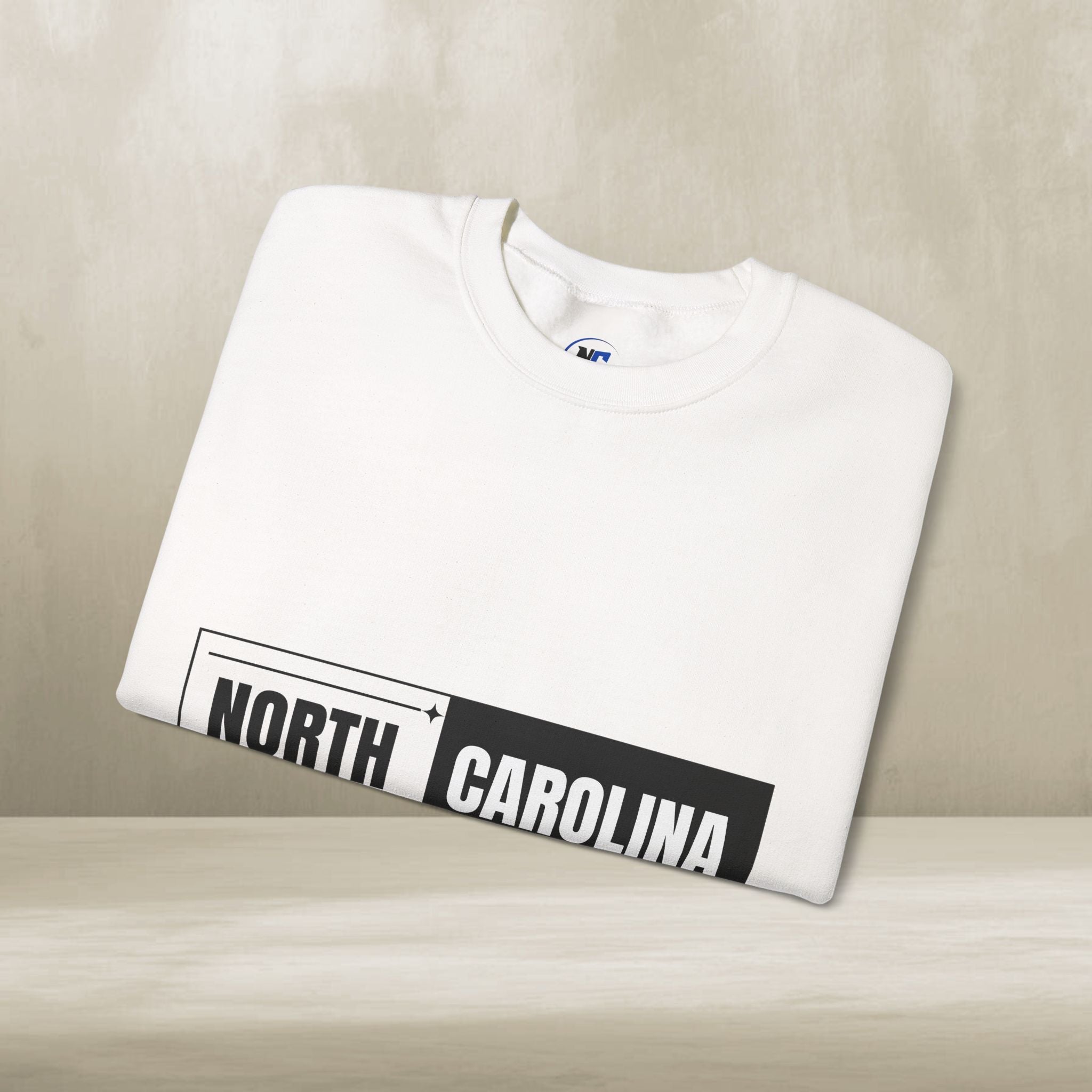 North Carolina Block Crewneck Sweatshirt