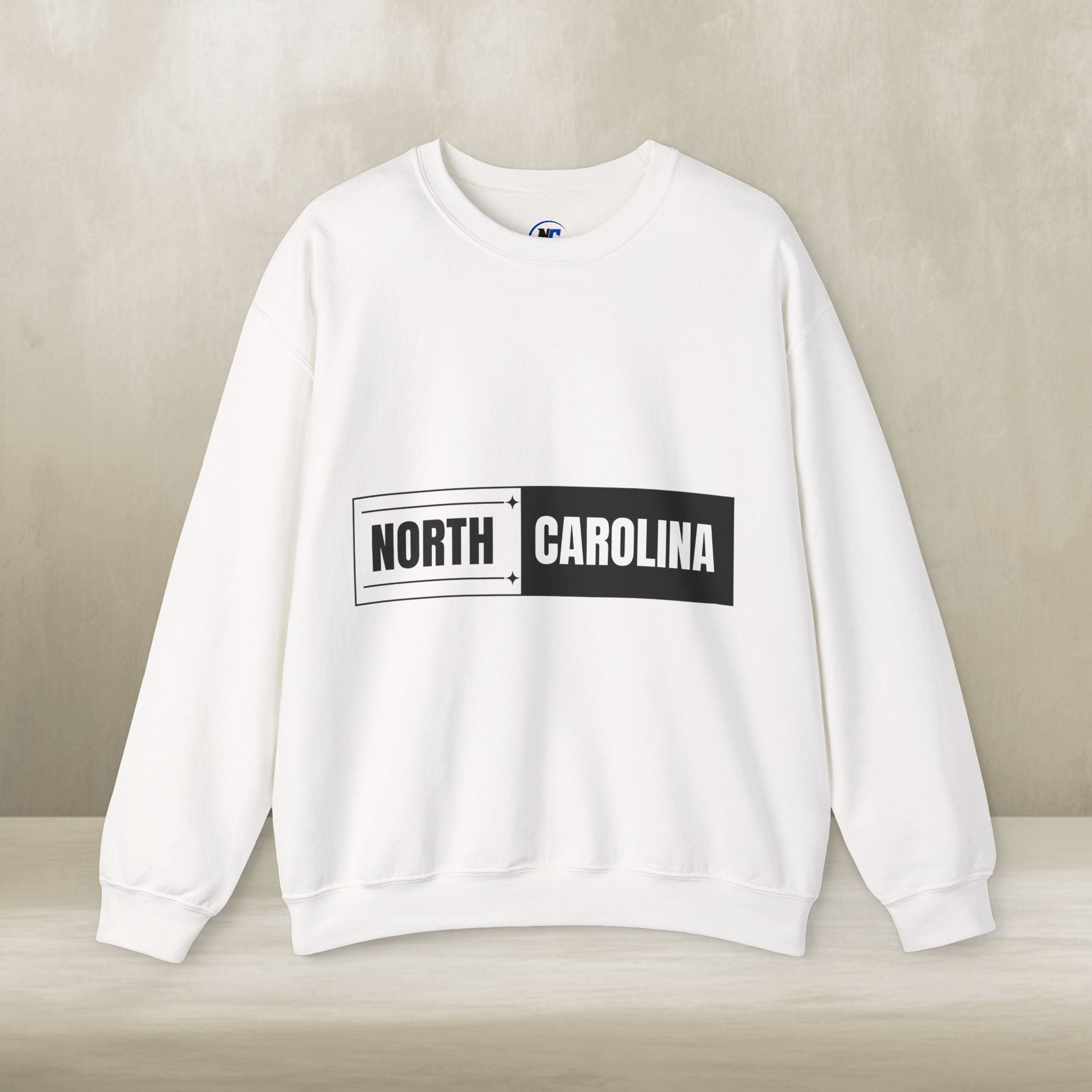 North Carolina Block Crewneck Sweatshirt