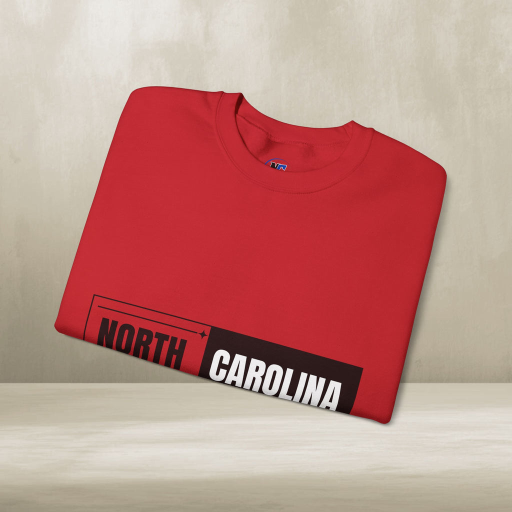 North Carolina Block Crewneck Sweatshirt