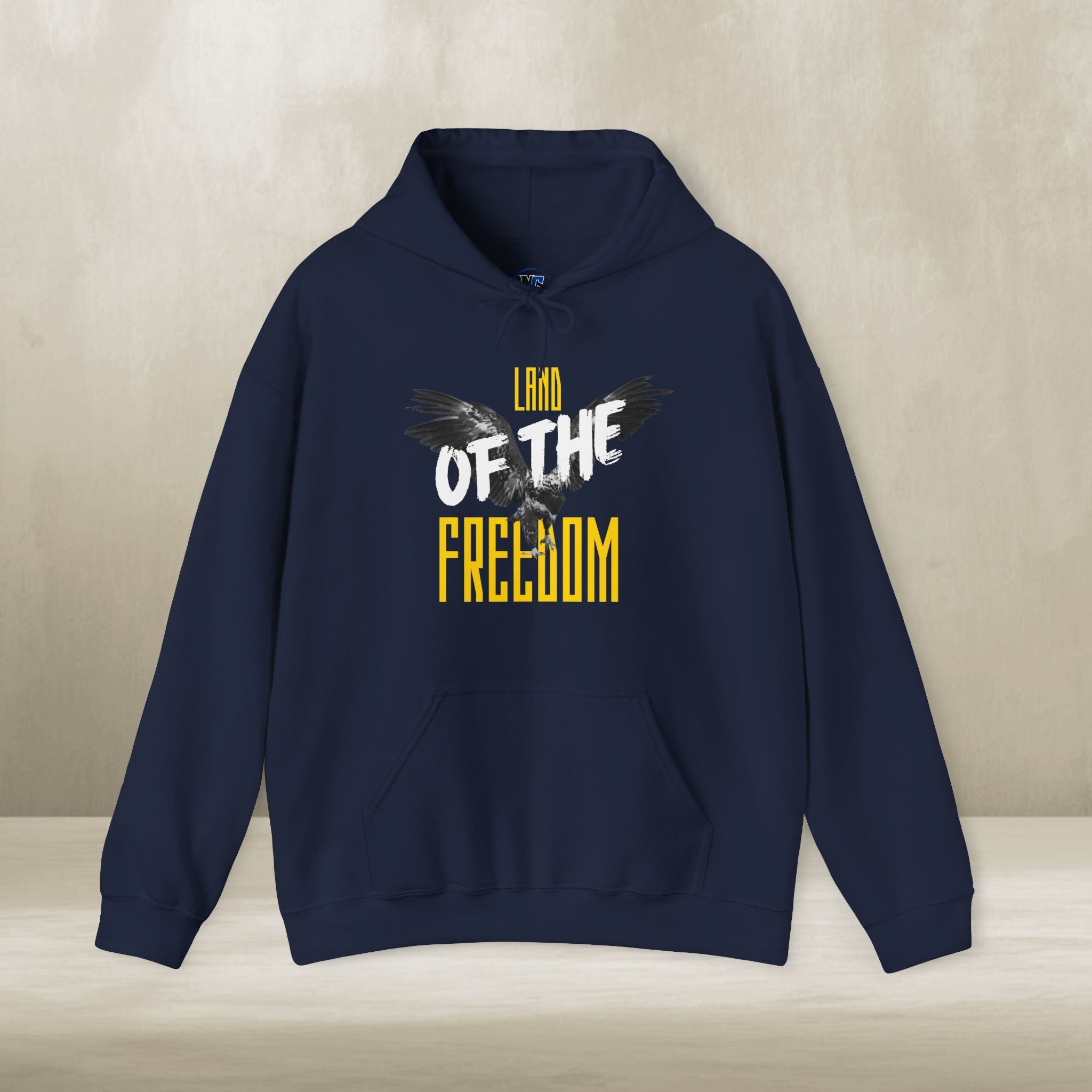 Land of the Freedom Patriotic Hoodie – American Pride Pullover