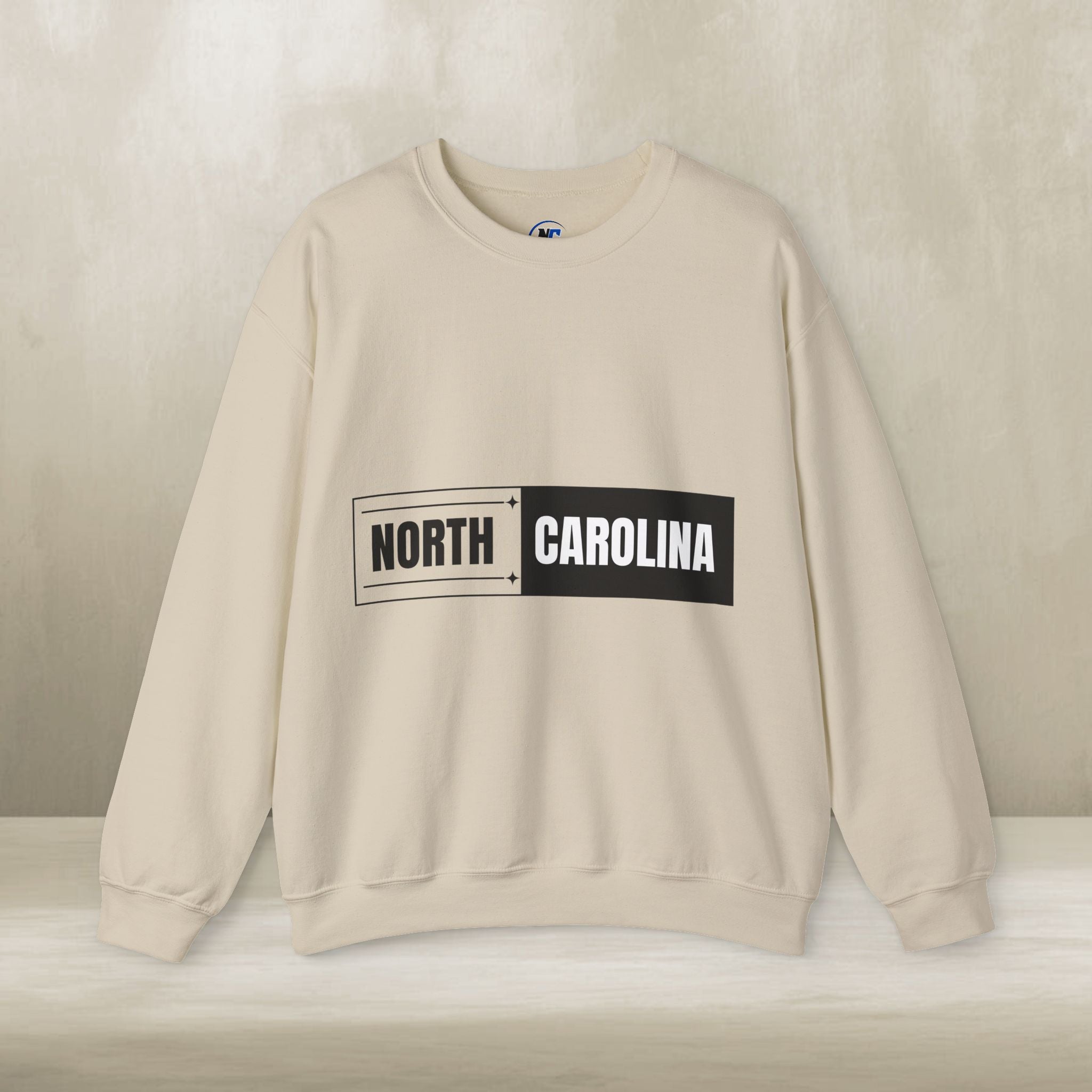 North Carolina Block Crewneck Sweatshirt