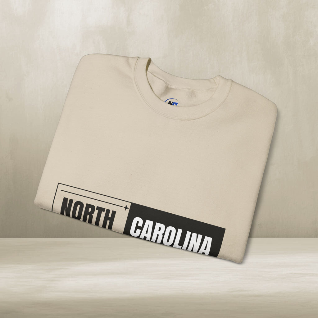 North Carolina Block Crewneck Sweatshirt