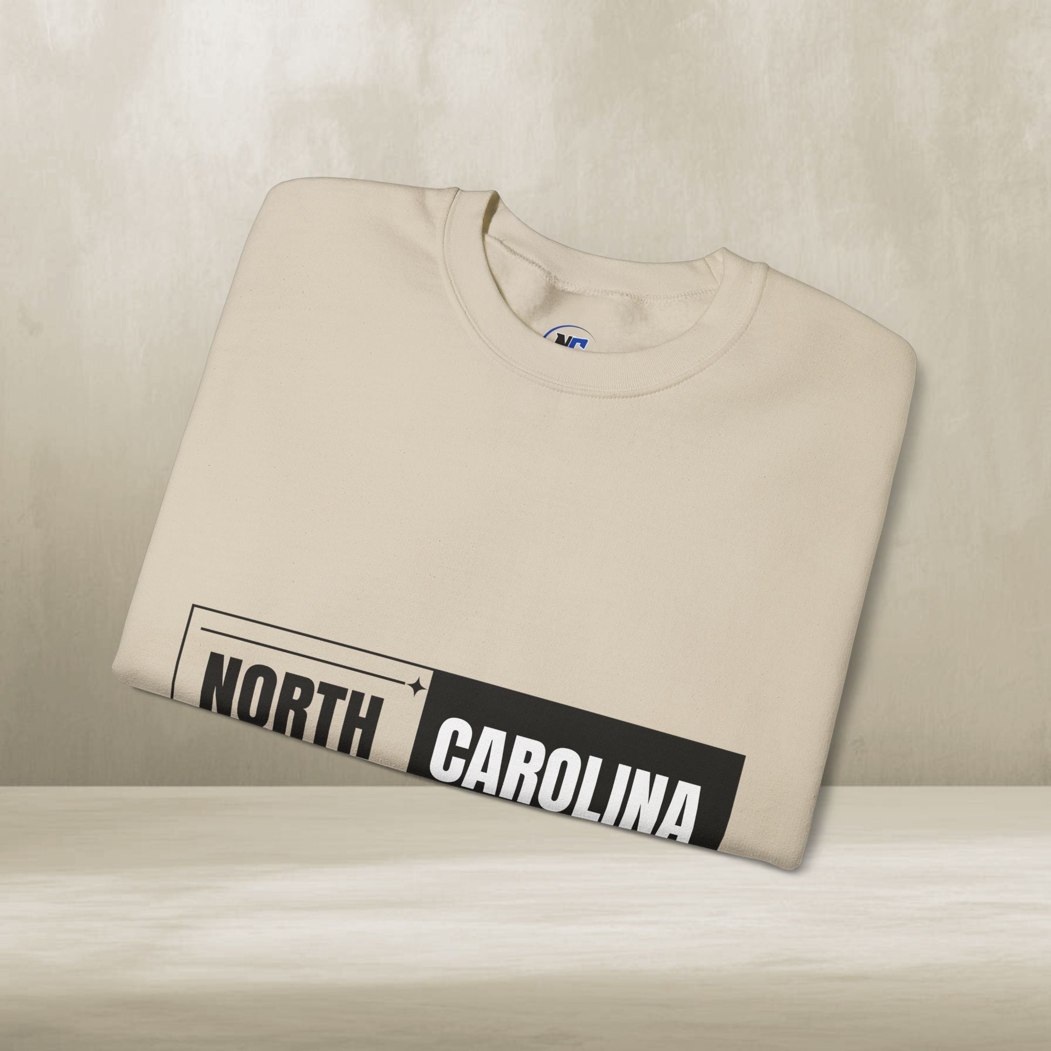 North Carolina Block Crewneck Sweatshirt