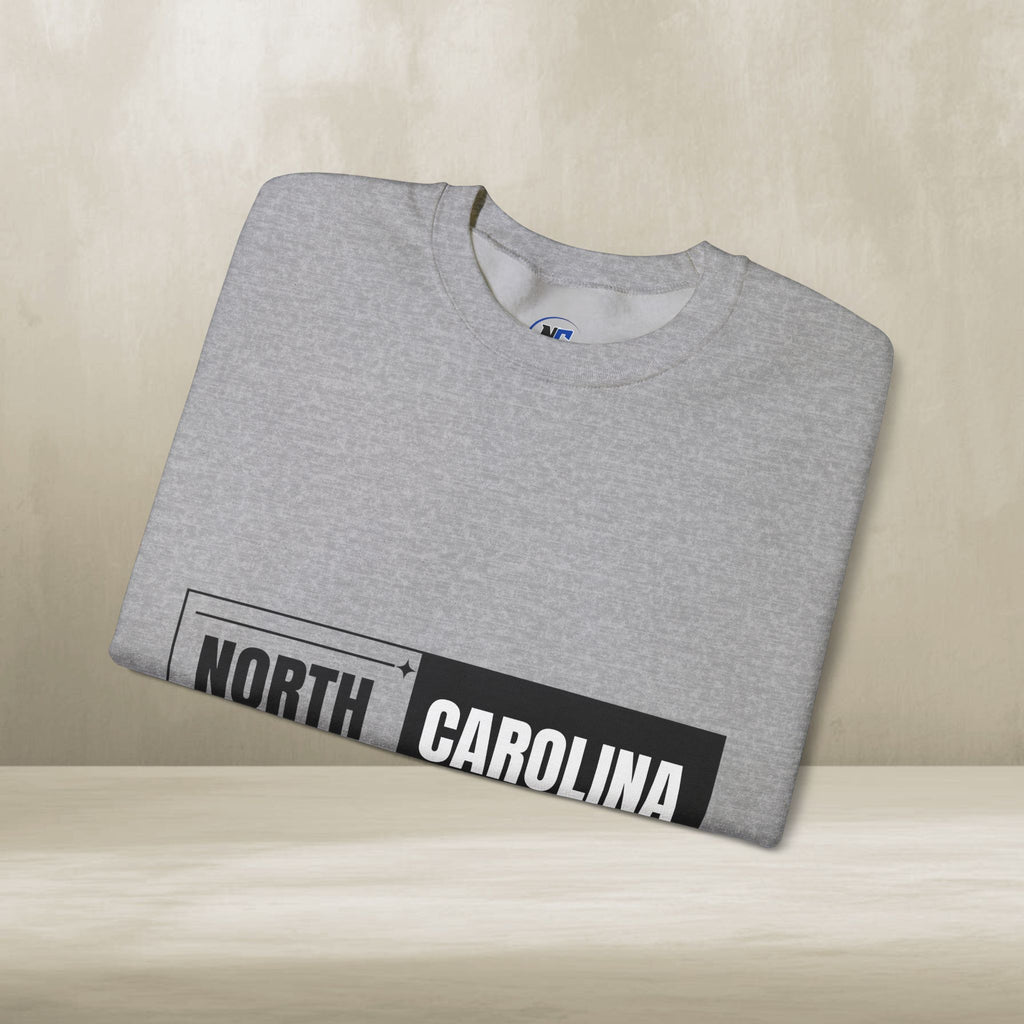 North Carolina Block Crewneck Sweatshirt