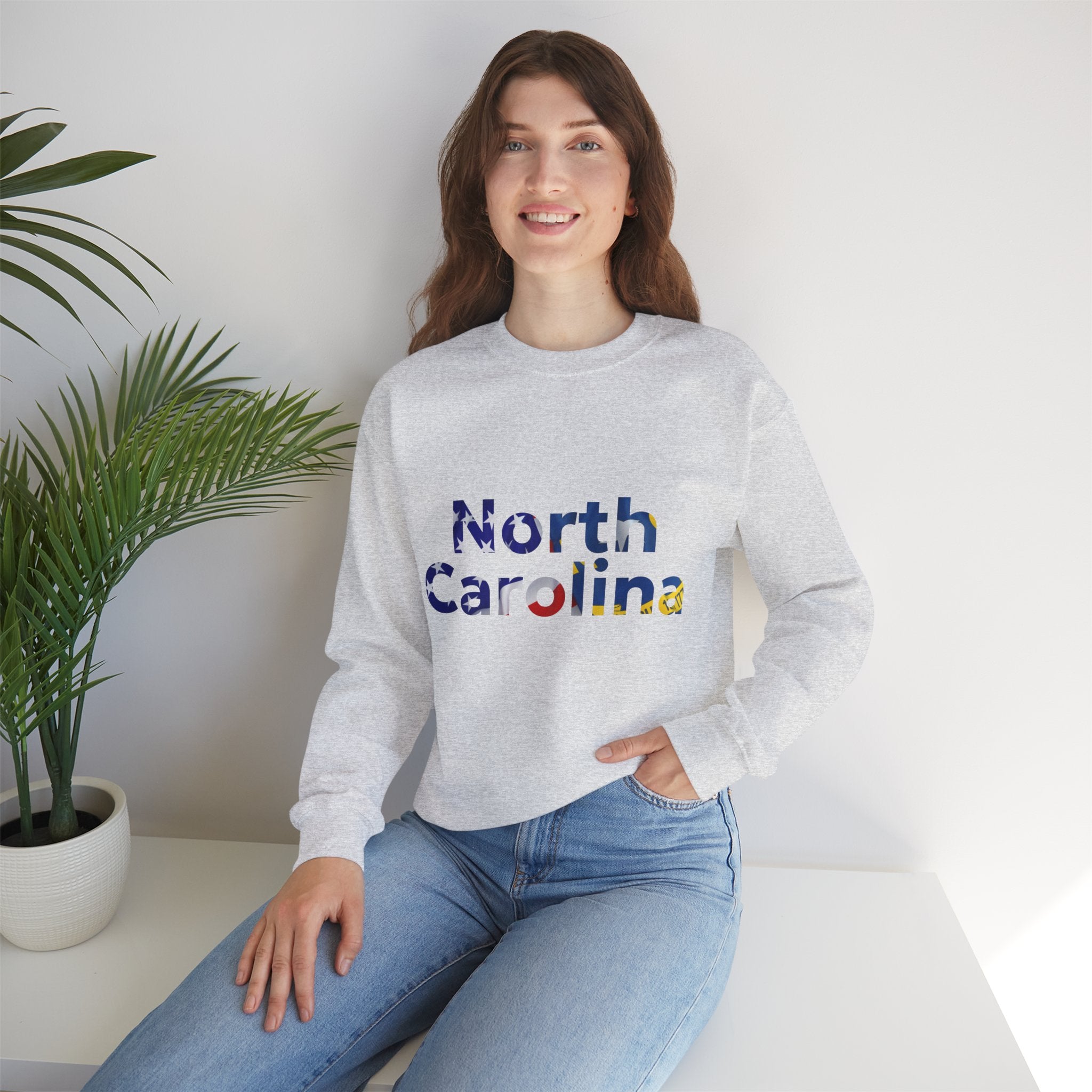 NC Patriots - North Carolina Gradient Crewneck Sweatshirt