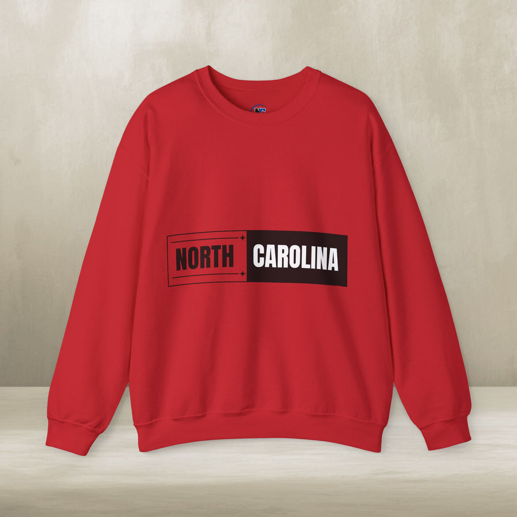 North Carolina Block Crewneck Sweatshirt