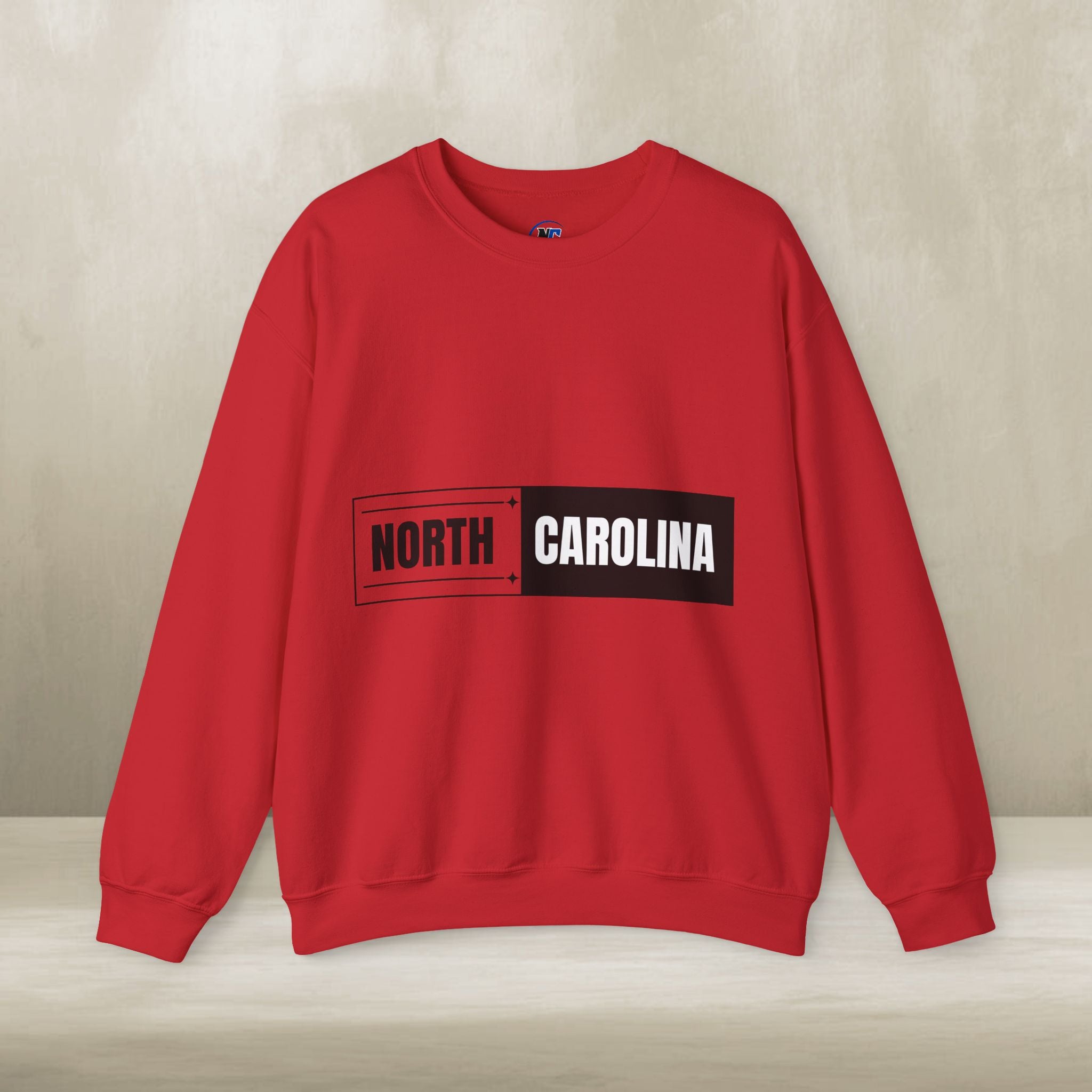 North Carolina Block Crewneck Sweatshirt