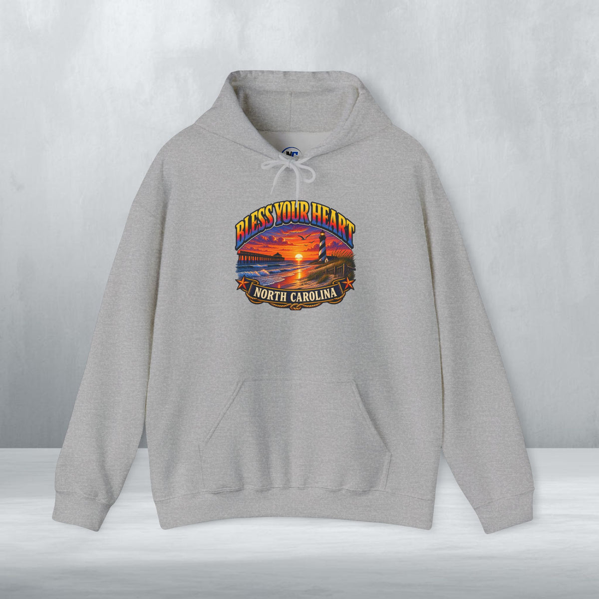 Bless Your Heart- Carolina Coast Sunset Hoodie