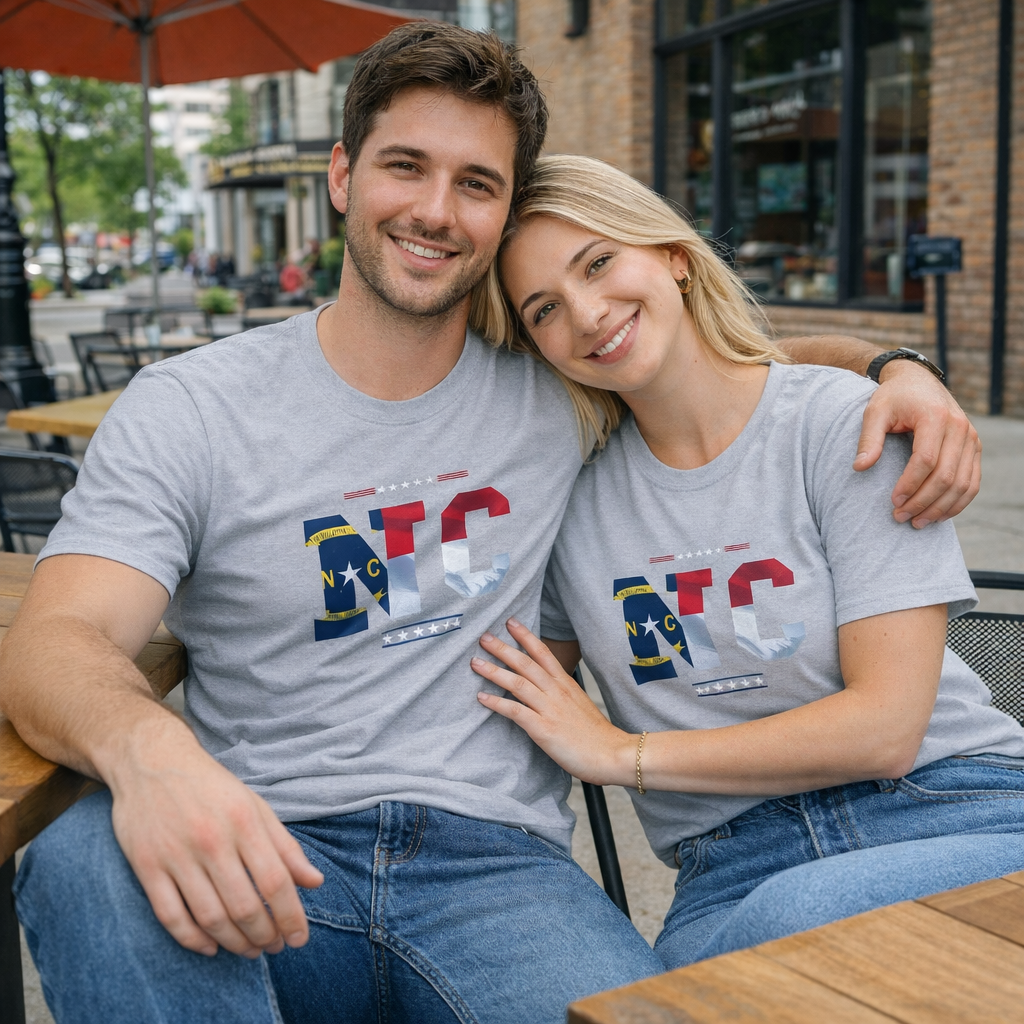 NC Patriots - NC Flag Icon T-Shirt
